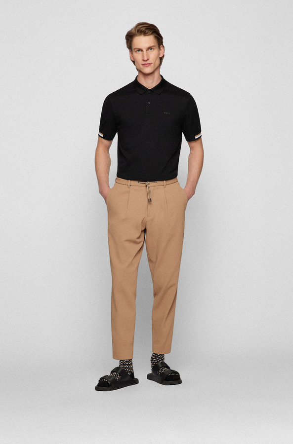 ΜΠΛΟΥΖΑ POLO BOSS - 001 ΜΑΥΡΟ